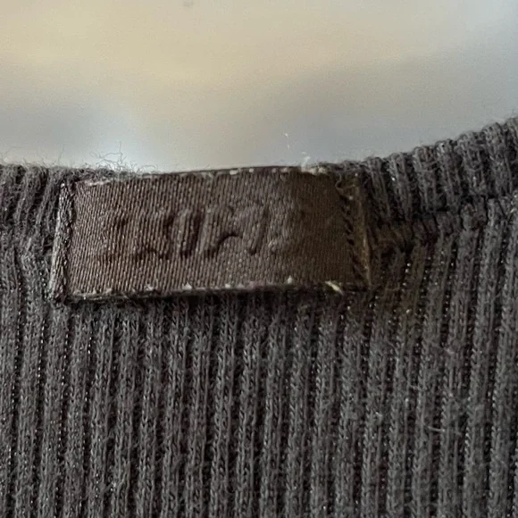 SKIMS Black Ribbed Tank Top - Picture 3 of 4